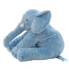 Elefant de plus Doll 40 cm- bleu